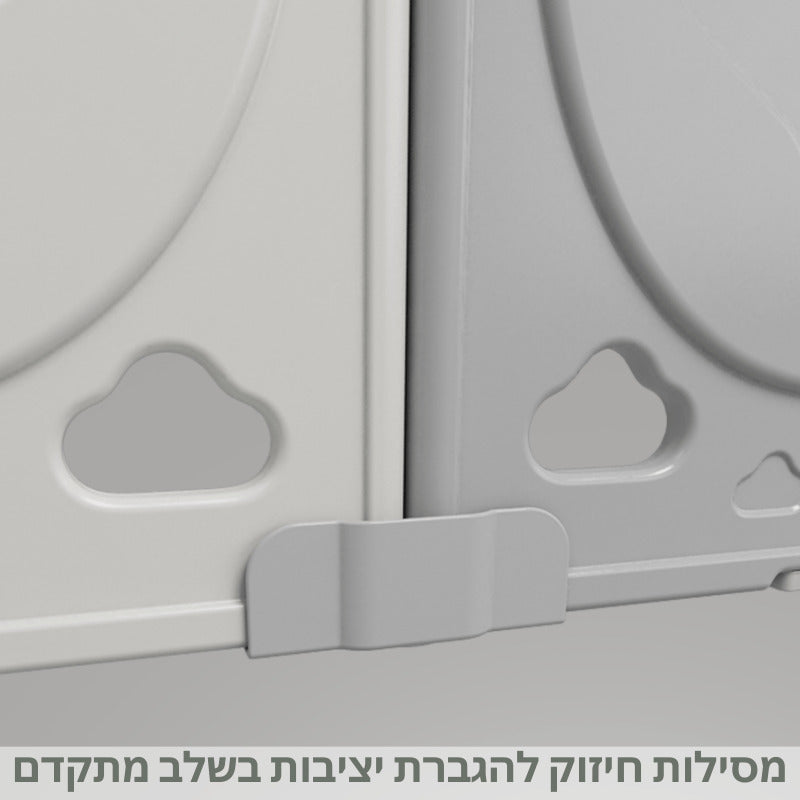 מסילות חיזוק לגדר פעילות