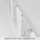 גדר בטיחותית עם מונע החלקה לגדר פעילות