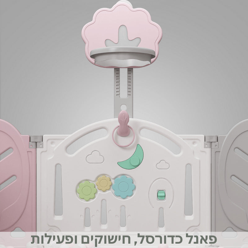 פאנל כדורסל של מתחם פעילות בייביפנס